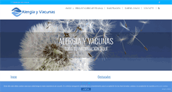 Desktop Screenshot of alergia-vacunas.es