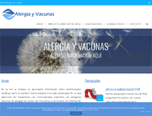 Tablet Screenshot of alergia-vacunas.es